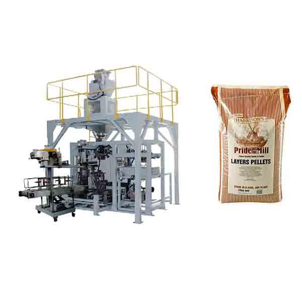 automatický granulát premade big bag baling machine