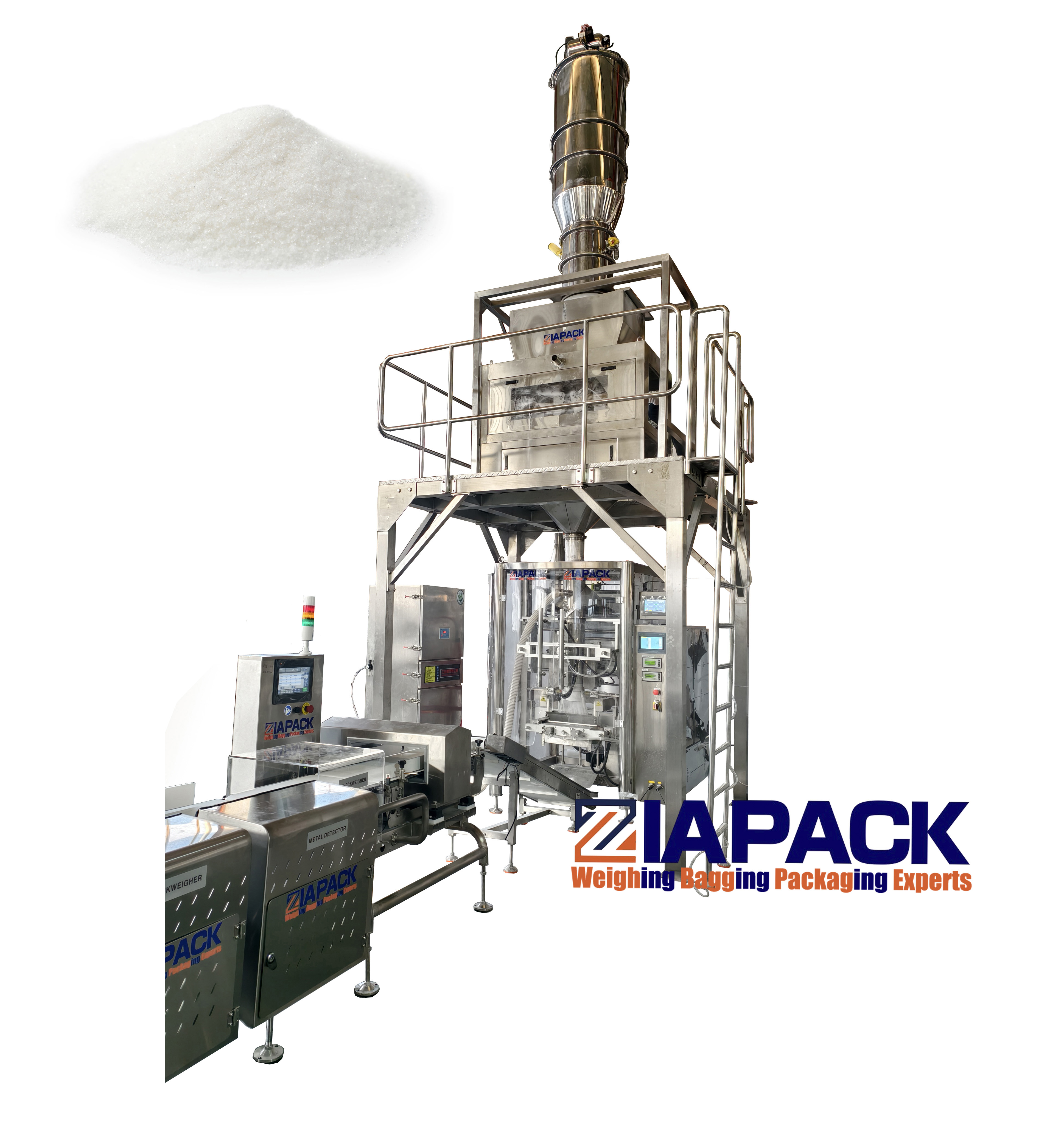 ZL720 VFFS Bag Forming Packaging Machine for Granular Sugar - IAPACK
