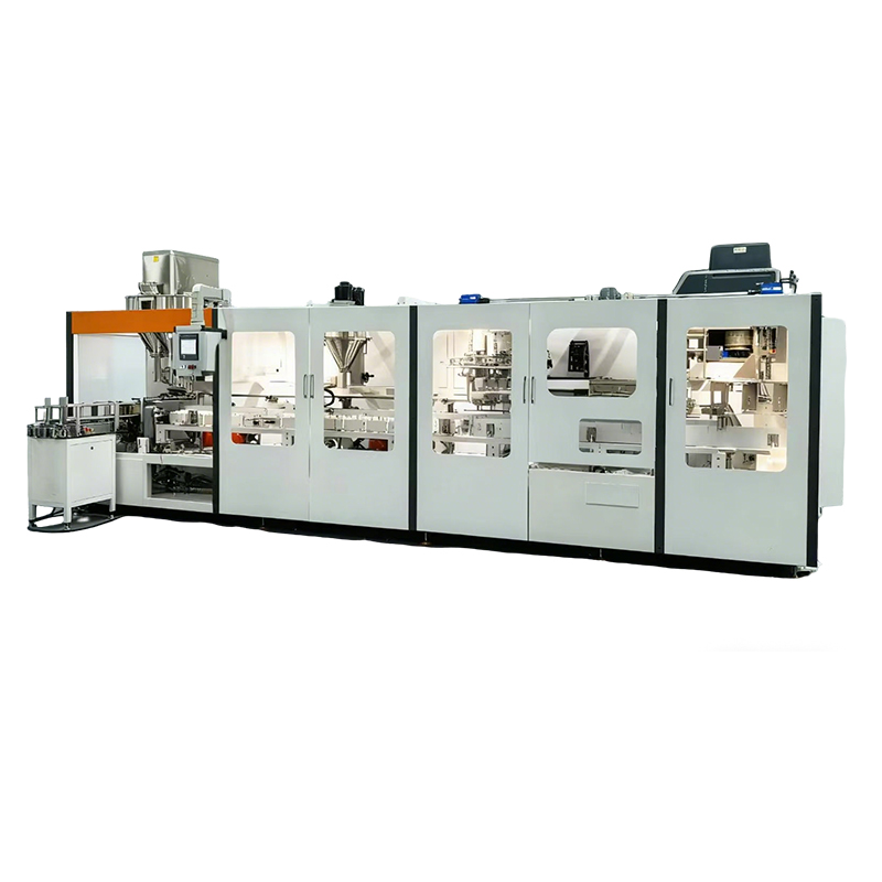 Automatic Paper Bag Taking Opening Filling Sealing Packing Machine - IAPACK