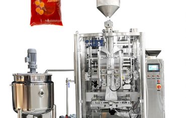 Automatic bag paste forming filling sealing packaging machine