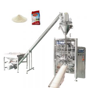 Automatic gusset bag packing machine