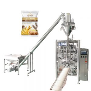 Automatic vffs soft bag forming filling packaging machine for powder product