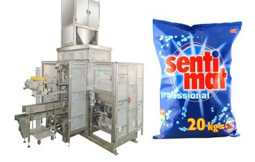 detergent powder open mouth bagger premade big bag packing machine
