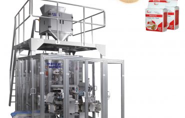 Automatic granule brick vacuum bag packaging machine