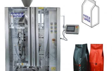 Automatic flat bottom bag vertical forming filling  packing machine