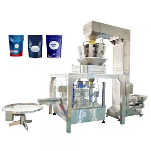 Automatic pre-made bag otameal weighing filling packaging machine