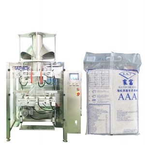 Automatic pillow vacuum bag forming filling packaging machine for grain