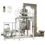 Automatic quare bottom bag with top label packaging machine