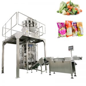 ZL720 VFFS packaging machine with multi heads weighing machine for frozen food