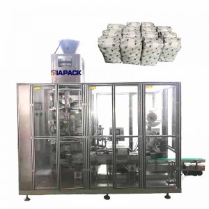 Automatic square bottom bag with top label packaging machine