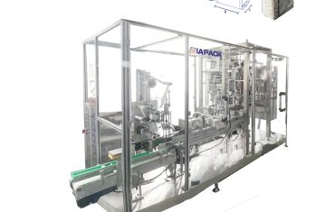 Automatic stabilo bag with top label packing machine