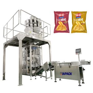 Automatic  vertical bag forming filling packaging machine for  snack food