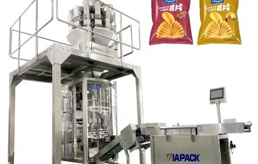 Automatic  vertical bag forming filling packaging machine for  snack food