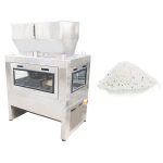 Double head  linear weigher machine for granulear product