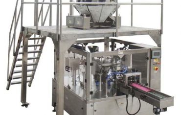rotary automatic zipper bag fill seal packing machine for seeds nuts