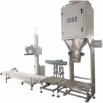 Semi-automatic plastic granule bagging machine