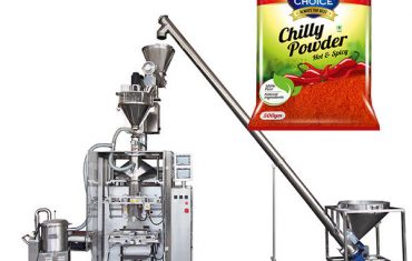 vffs bagger packing machine with auger filler for paprika and chilli food powder