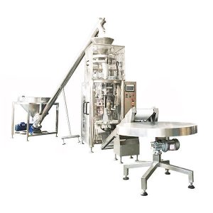 Vertical Form Fill Seal Machine With Volumetric Cup for Granules