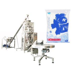 Vertical Form Fill Seal Machine With Volumetric Cup for Salt