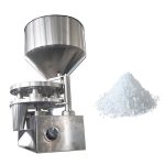 Volumetric cup dosing filling machine for granule product