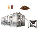 Brick vacuum bag packaging machine