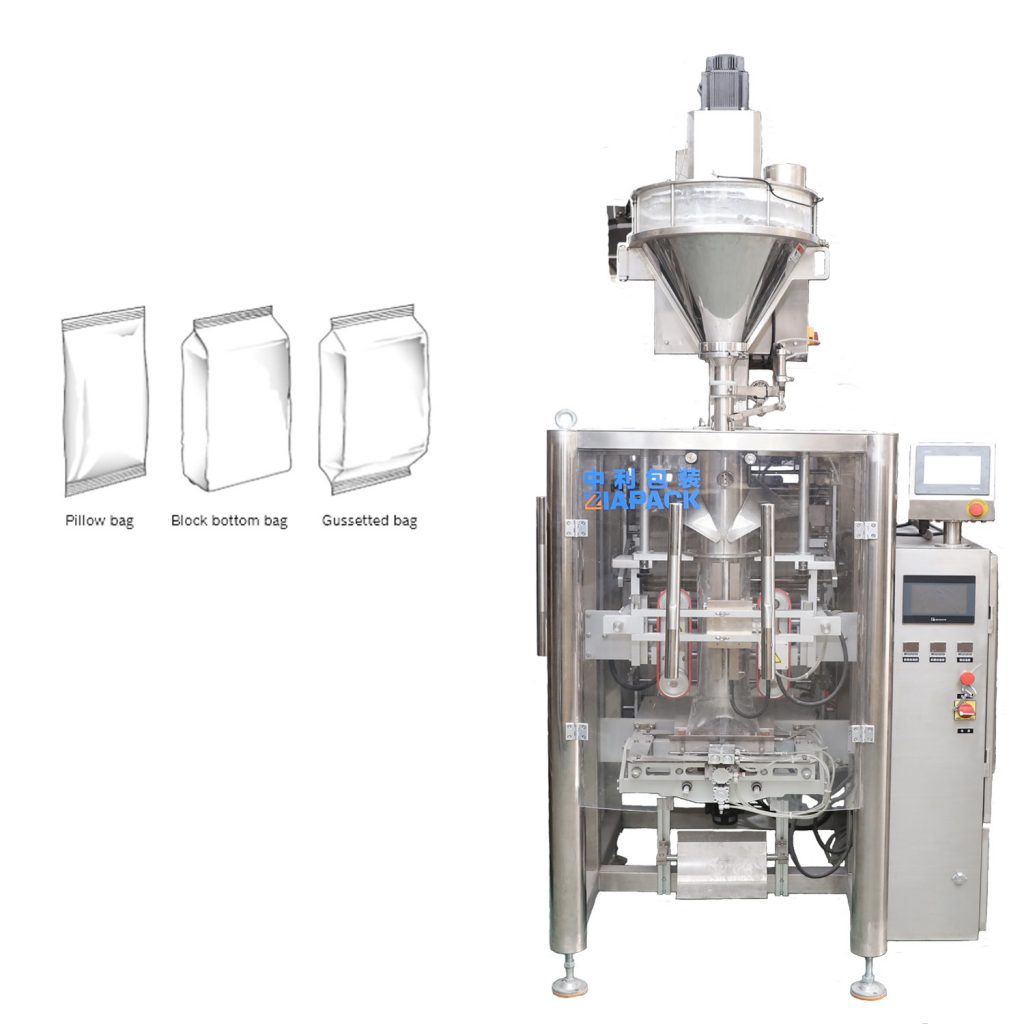 pillow bag gusset bag vertical packing machine