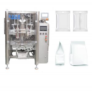 Automatic pillow gusseted bag forming filling packing machine