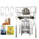Automatic vertical bag forming filling sealing packing machine for Pet food