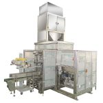 Automatic bagging machine for 25kg granule product