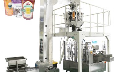 Automatic nuts candy premade pouch packing machine