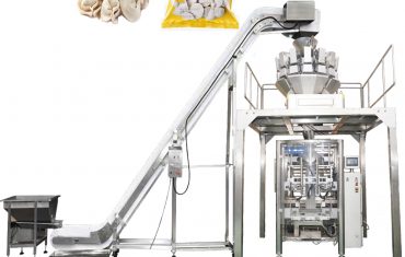 Automatic frozen food packaging machine