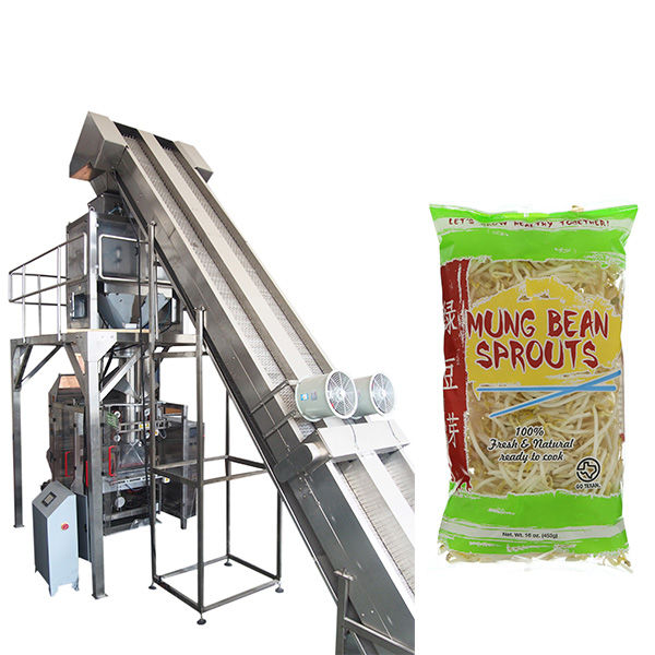 full automatic weighing bean sprouts packaging machine