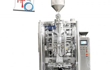 liquid vertical form fill seal machine with pistion filler