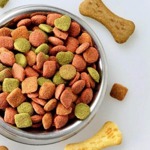 Automatic pet food packaging bagging production line