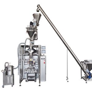 powder packaging machine with auger filler