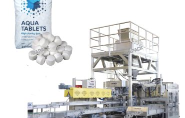 25-50kg salt tablets weighing filling bagging machine